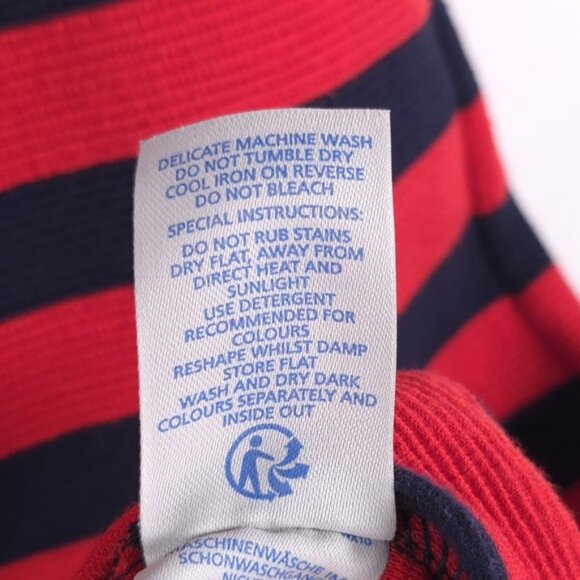 Boden‎ Pleated Striped Skirt A-Line Rib Knit Size 6 - Picture 9 of 10